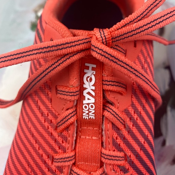 Hoka One One Rincon 2 Running Shoes Fiesta Turkish White Size 10 - Picture 5 of 13